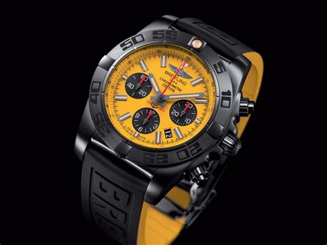 chronomat 44 breitling kautschuk|breitling chronomat 44 blacksteel.